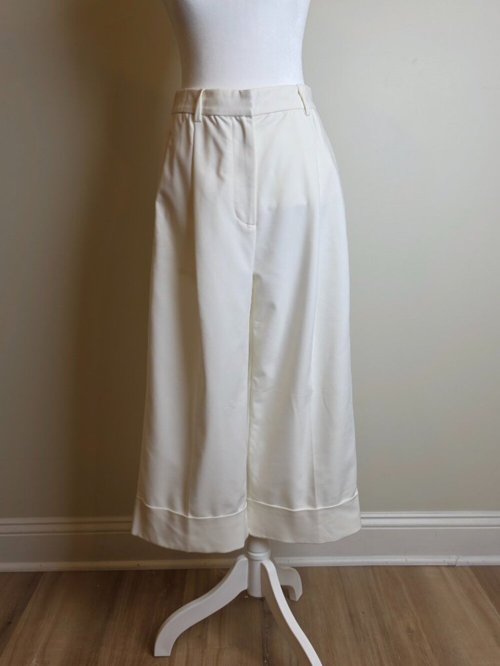 3.1 Phillip Lim Wide‑Leg Cropped Trousers — Size 0 (XS)